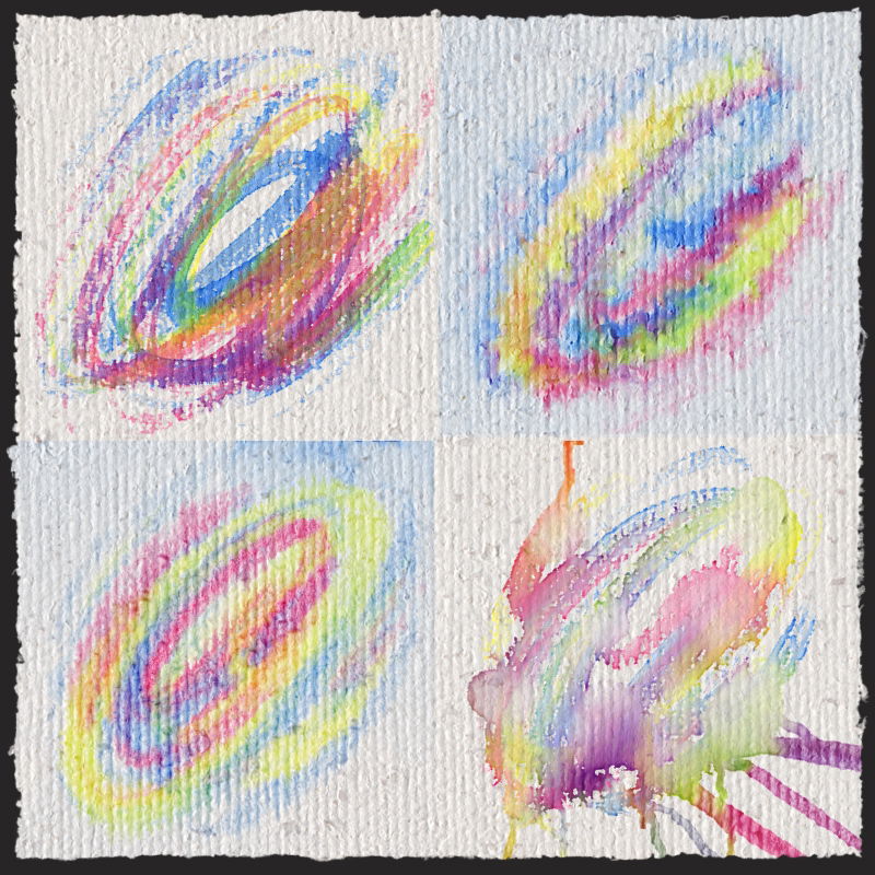Watercolor on CA27 Canvas Herman